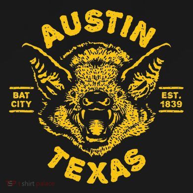 Austin Bat Bat City Texas Tx Est Established 1839 Design Tote Bag