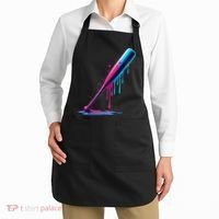 Aesthetic Baseball Bat Drip Apron thumb 2