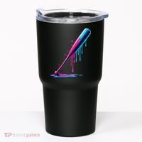 Aesthetic Baseball Bat Drip Tumbler thumb 0