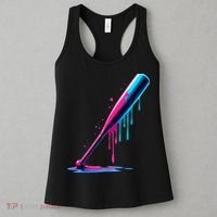 Aesthetic Baseball Bat Drip Women's Tank Top thumb 3
