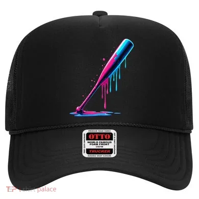Aesthetic Baseball Bat Drip Hat