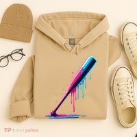 Aesthetic Baseball Bat Drip Hoodie thumb 4