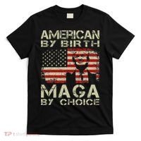 American By Birth Maga By Choice Trump 2024 T-Shirt thumb 0