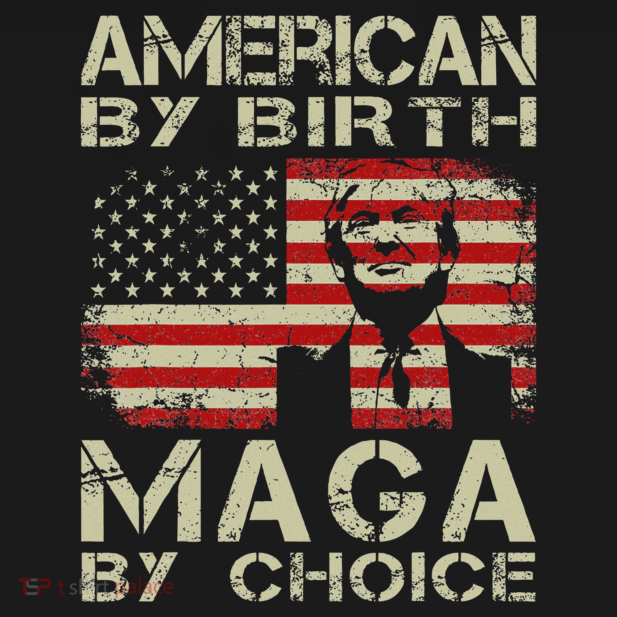 American By Birth Maga By Choice Trump 2024 Women's Hoodie
