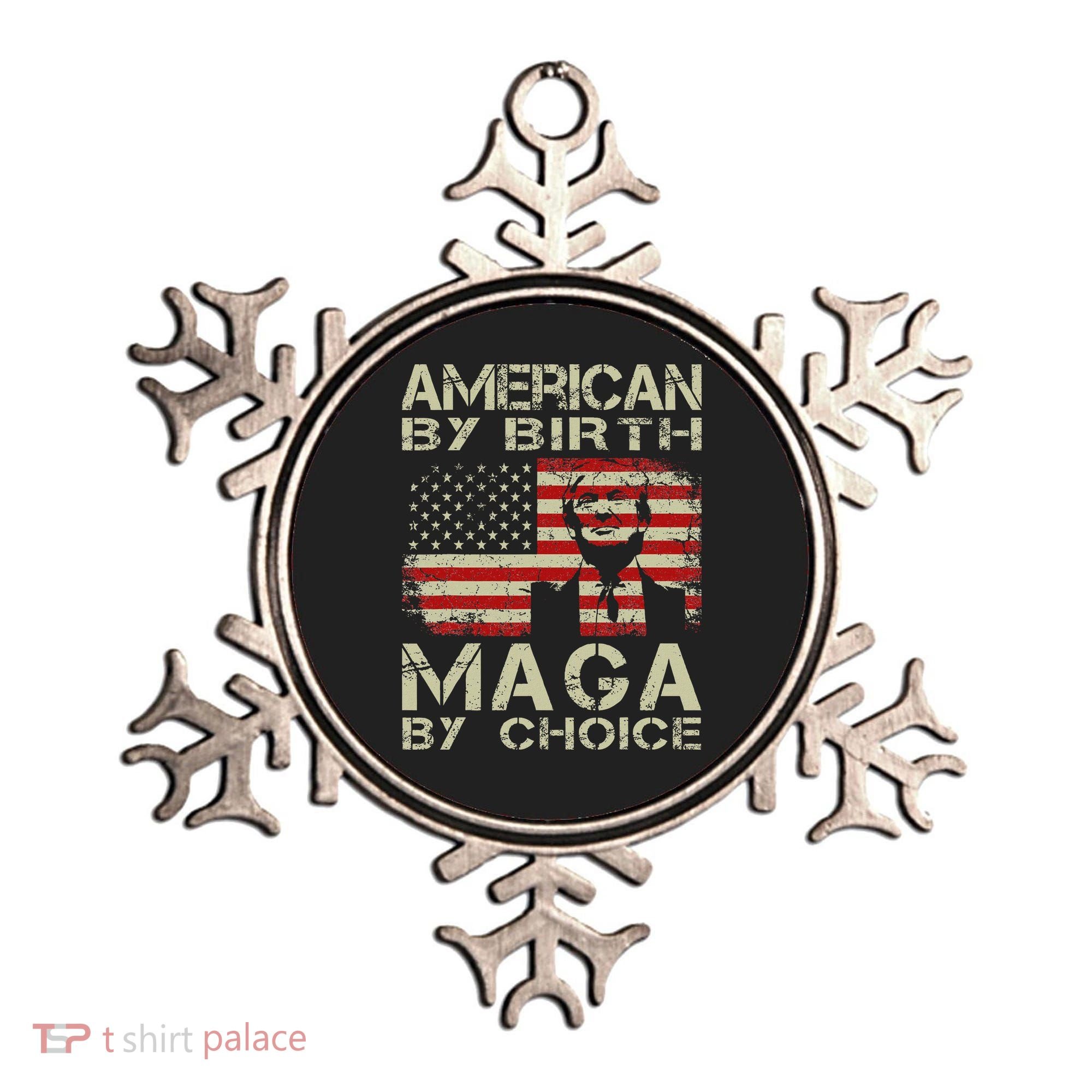 American By Birth Maga By Choice Trump 2024 Ornament