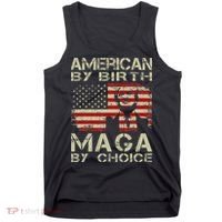 American By Birth Maga By Choice Trump 2024 Tank Top thumb 0