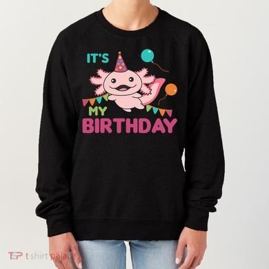 Axolotl Balloons Birthday Axolotls Women's Sweatshirt