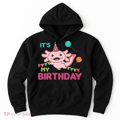 Axolotl Balloons Birthday Axolotls Hoodie