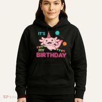 Axolotl Balloons Birthday Axolotls Hoodie thumb 5
