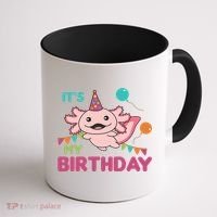 Axolotl Balloons Birthday Axolotls Coffee Mug thumb 1