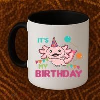 Axolotl Balloons Birthday Axolotls Coffee Mug thumb 2