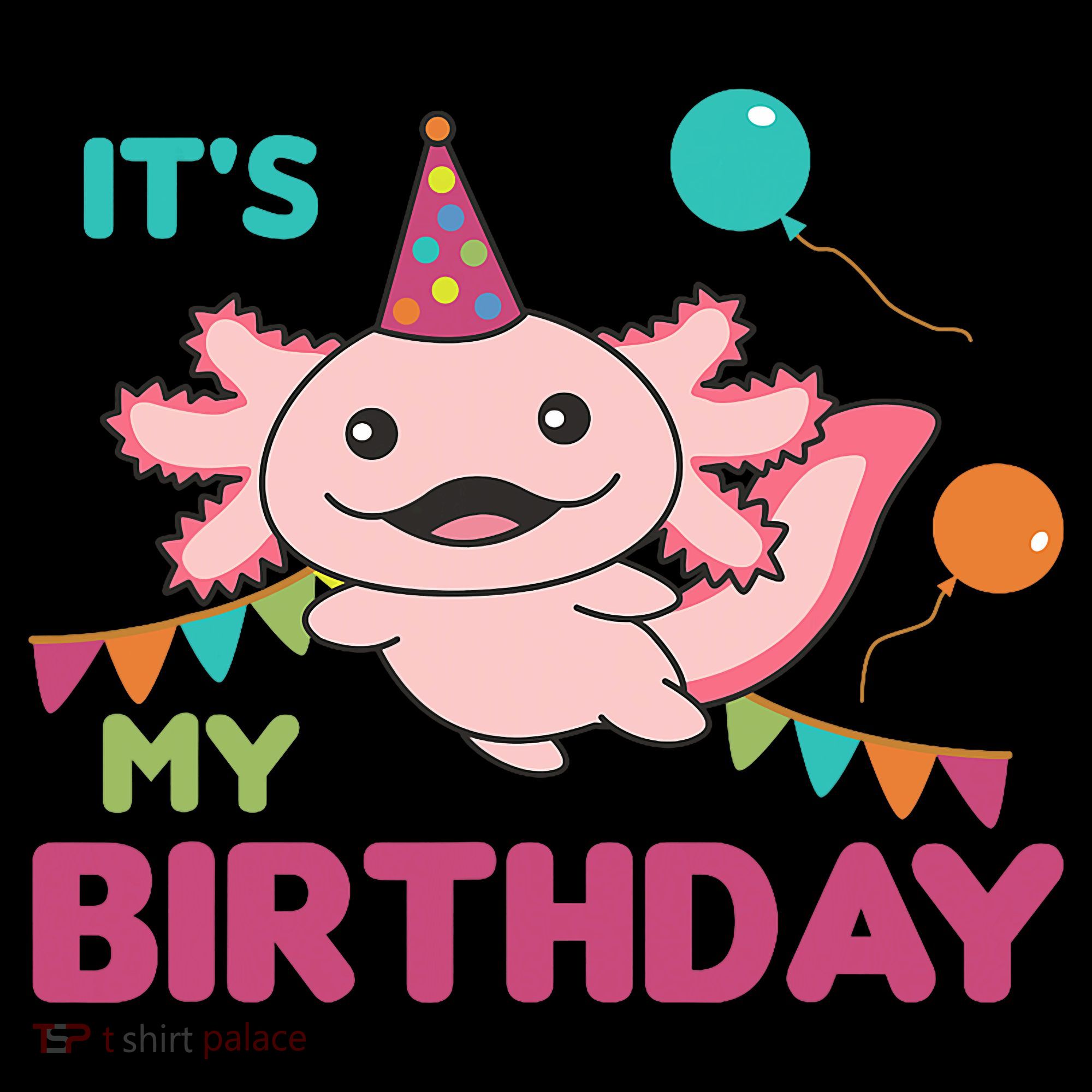Axolotl Balloons Birthday Axolotls Baby Bodysuit