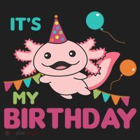 Axolotl Balloons Birthday Axolotls Hat thumb 2