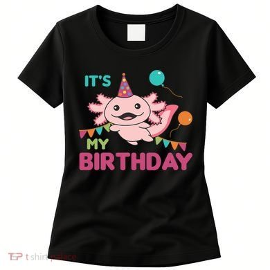 Axolotl Balloons Birthday Axolotls Women's T-Shirt