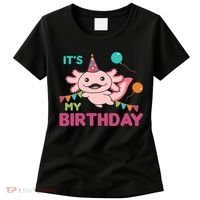 Axolotl Balloons Birthday Axolotls Women's T-Shirt thumb 0