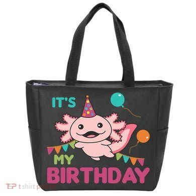 Axolotl Balloons Birthday Axolotls Tote Bag