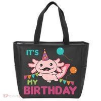 Axolotl Balloons Birthday Axolotls Tote Bag thumb 0