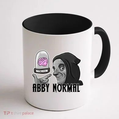Abby Normal Abnormal Brain  Coffee Mug back