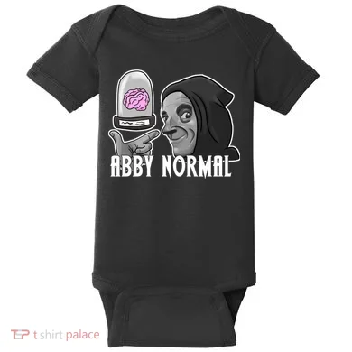 Abby Normal Abnormal Brain  Baby Bodysuit