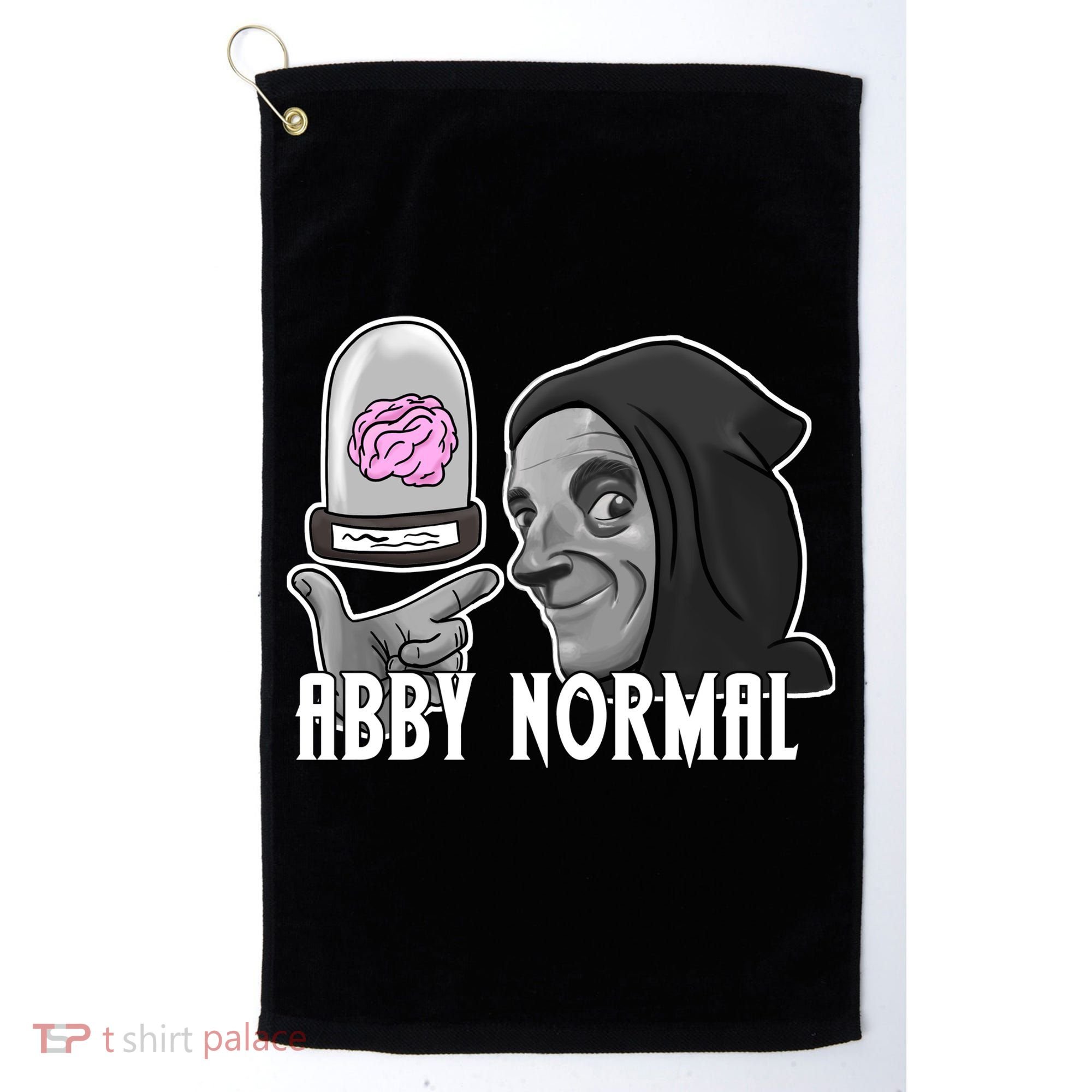 Abby Normal Abnormal Brain  Golf Towel