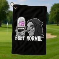 Abby Normal Abnormal Brain  Golf Towel thumb 1