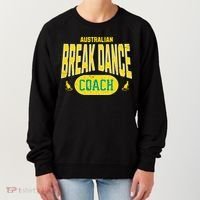 Australian Breakdance Coach Costume Outfit Halloween Party Women's Sweatshirt thumb 0