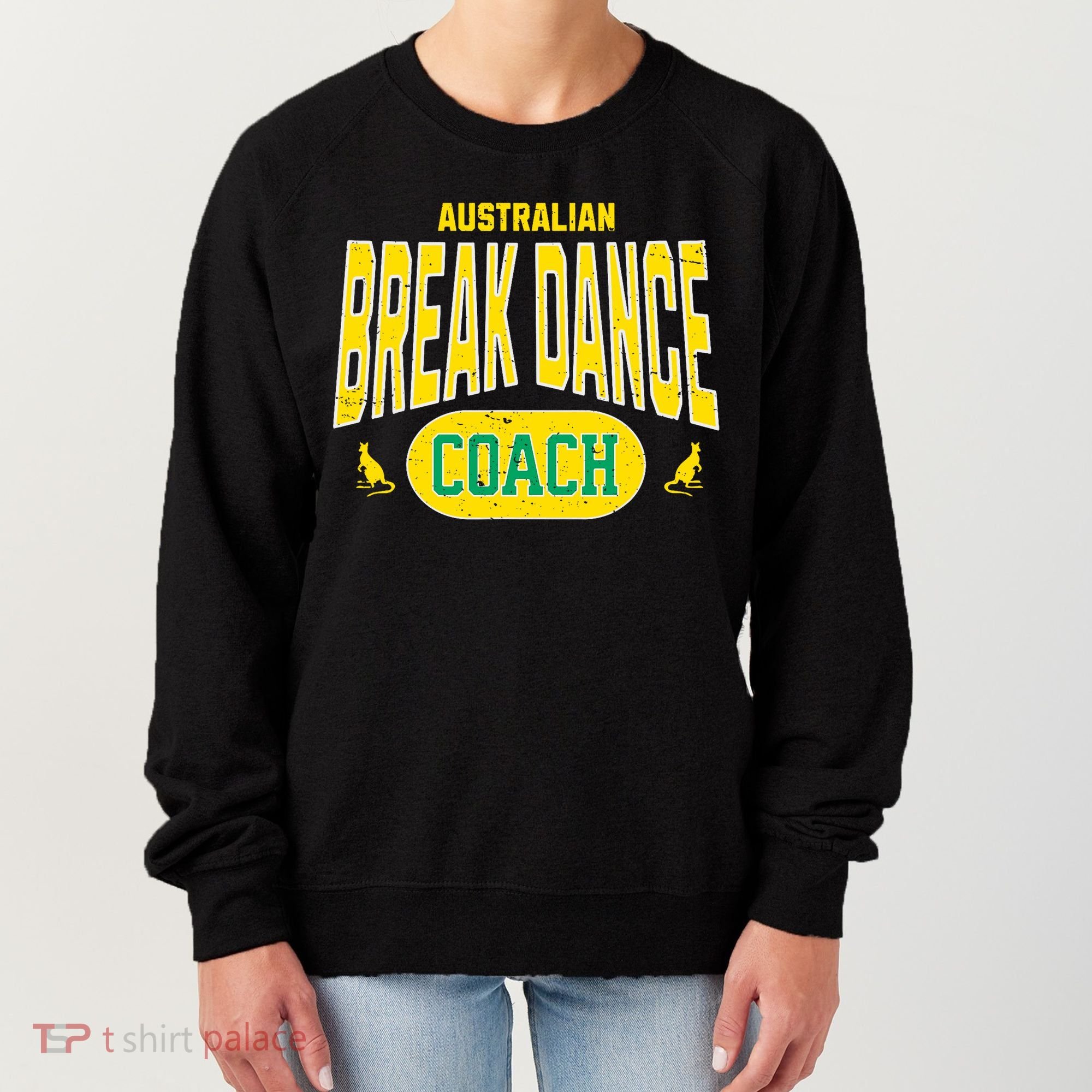 Australian Breakdance Coach Costume Outfit Halloween Party Women's Sweatshirt