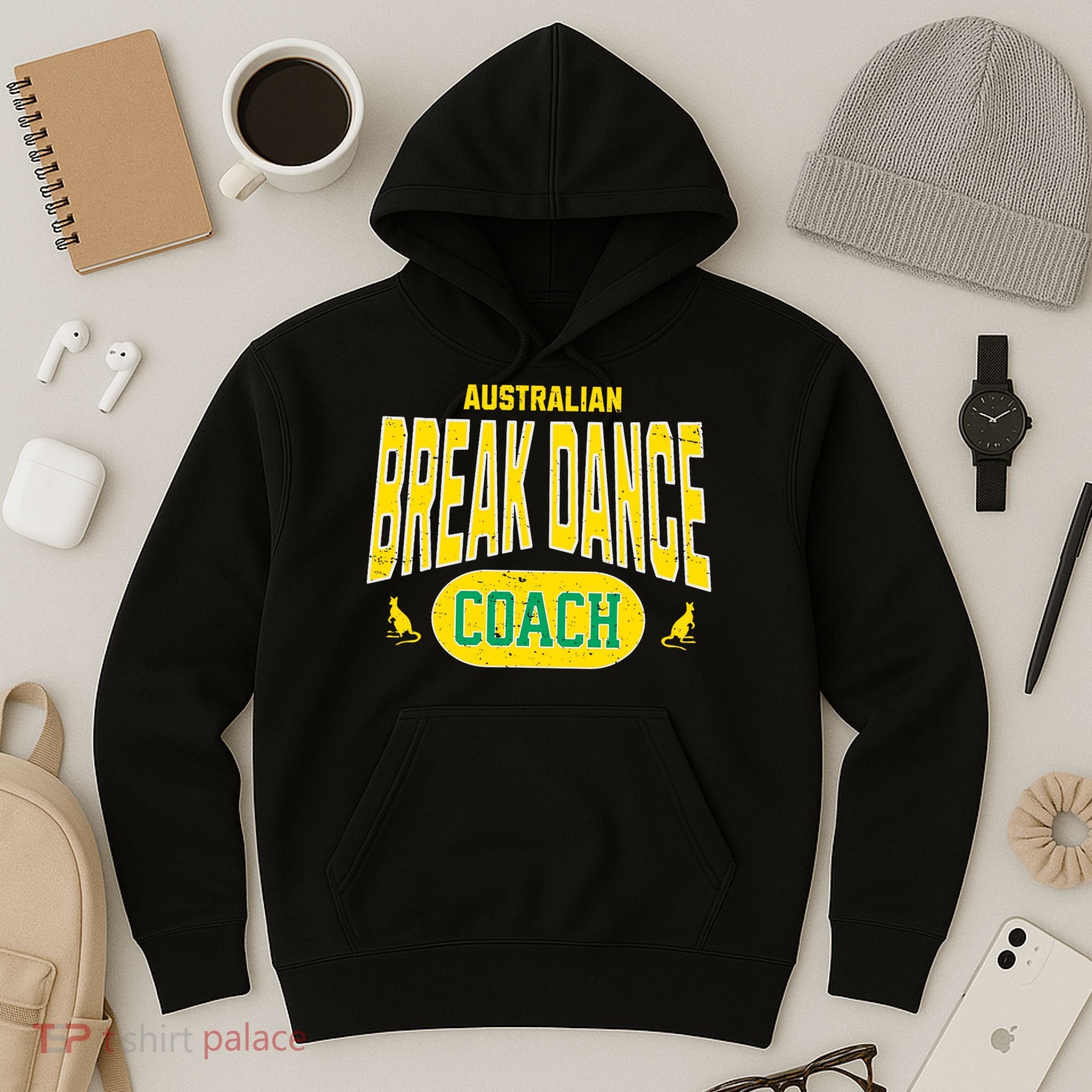 Australian Breakdance Coach Costume Outfit Halloween Party Hoodie