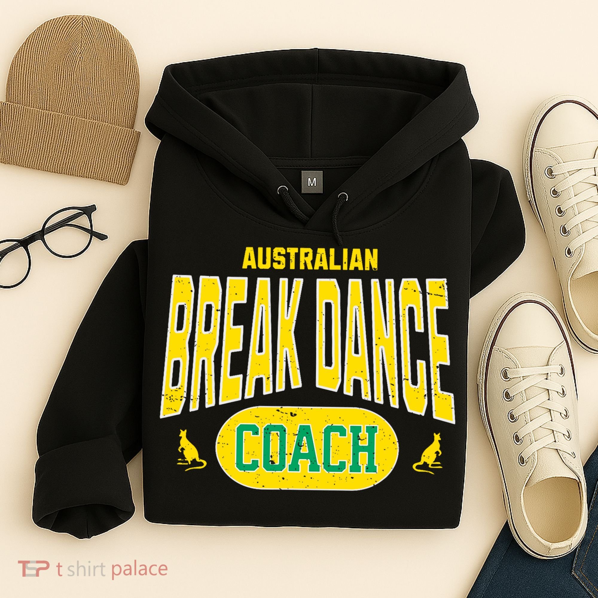 Australian Breakdance Coach Costume Outfit Halloween Party Hoodie