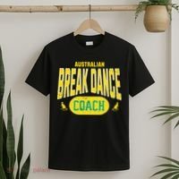 Australian Breakdance Coach Costume Outfit Halloween Party T-Shirt thumb 2