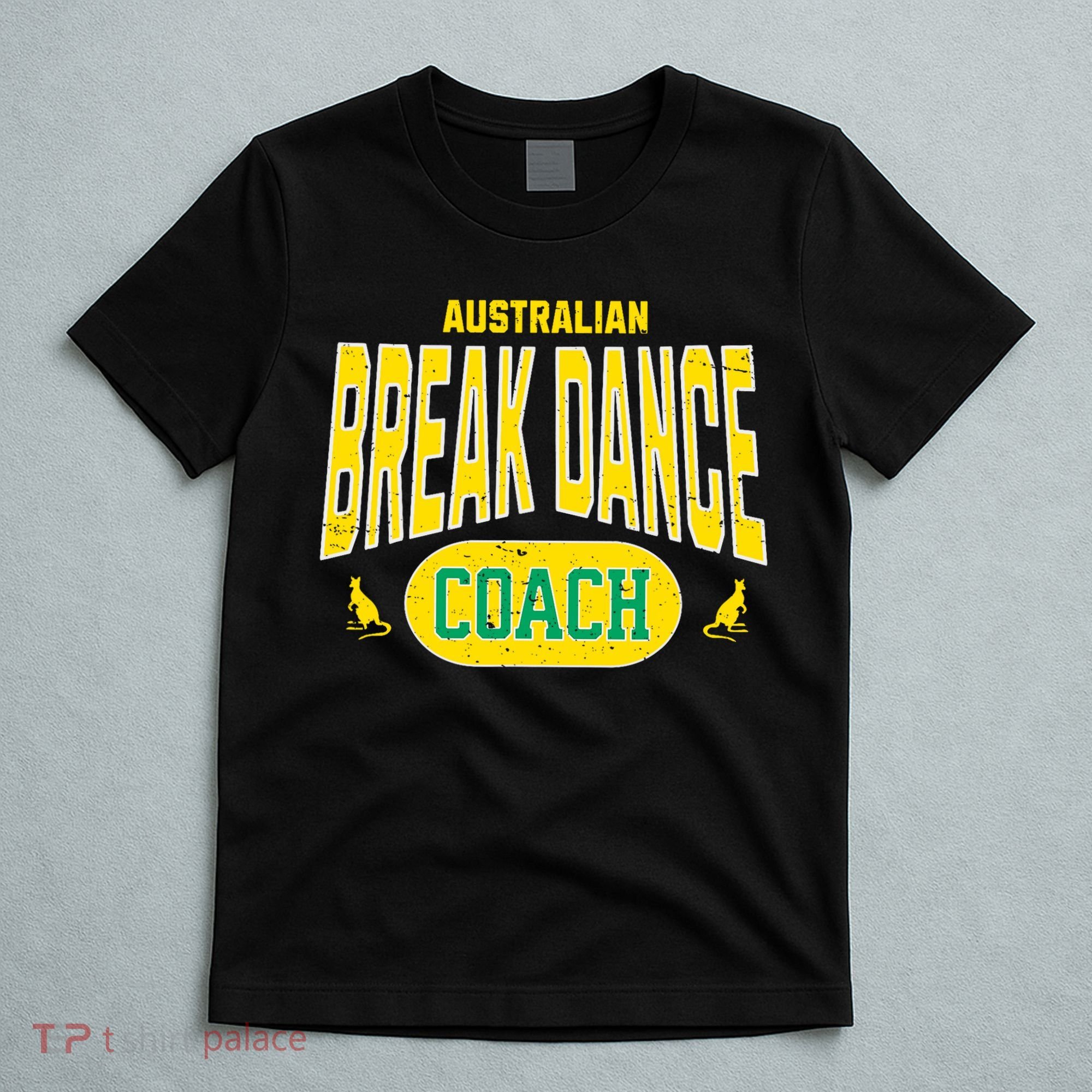 Australian Breakdance Coach Costume Outfit Halloween Party T-Shirt