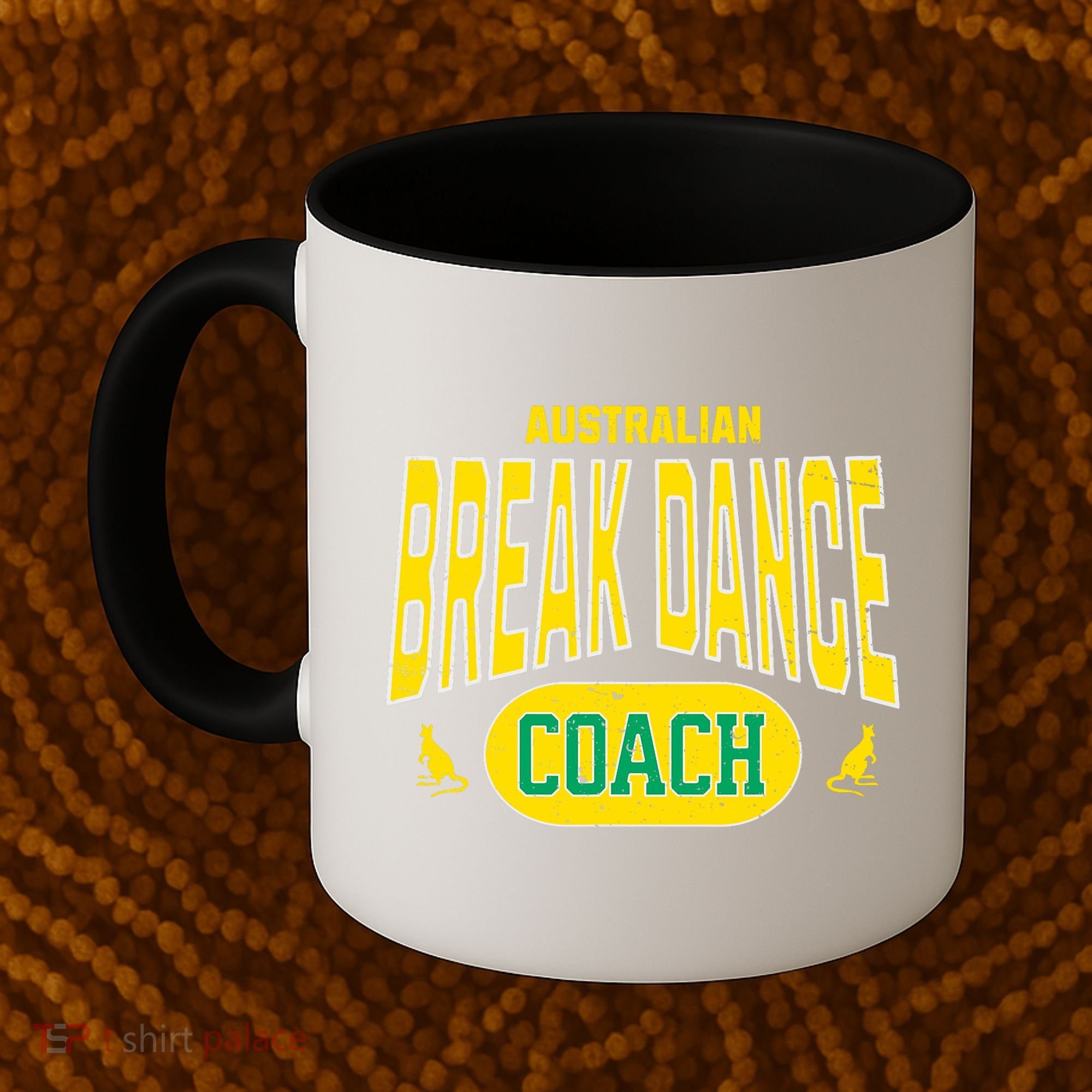 Australian Breakdance Coach Costume Outfit Halloween Party Coffee Mug