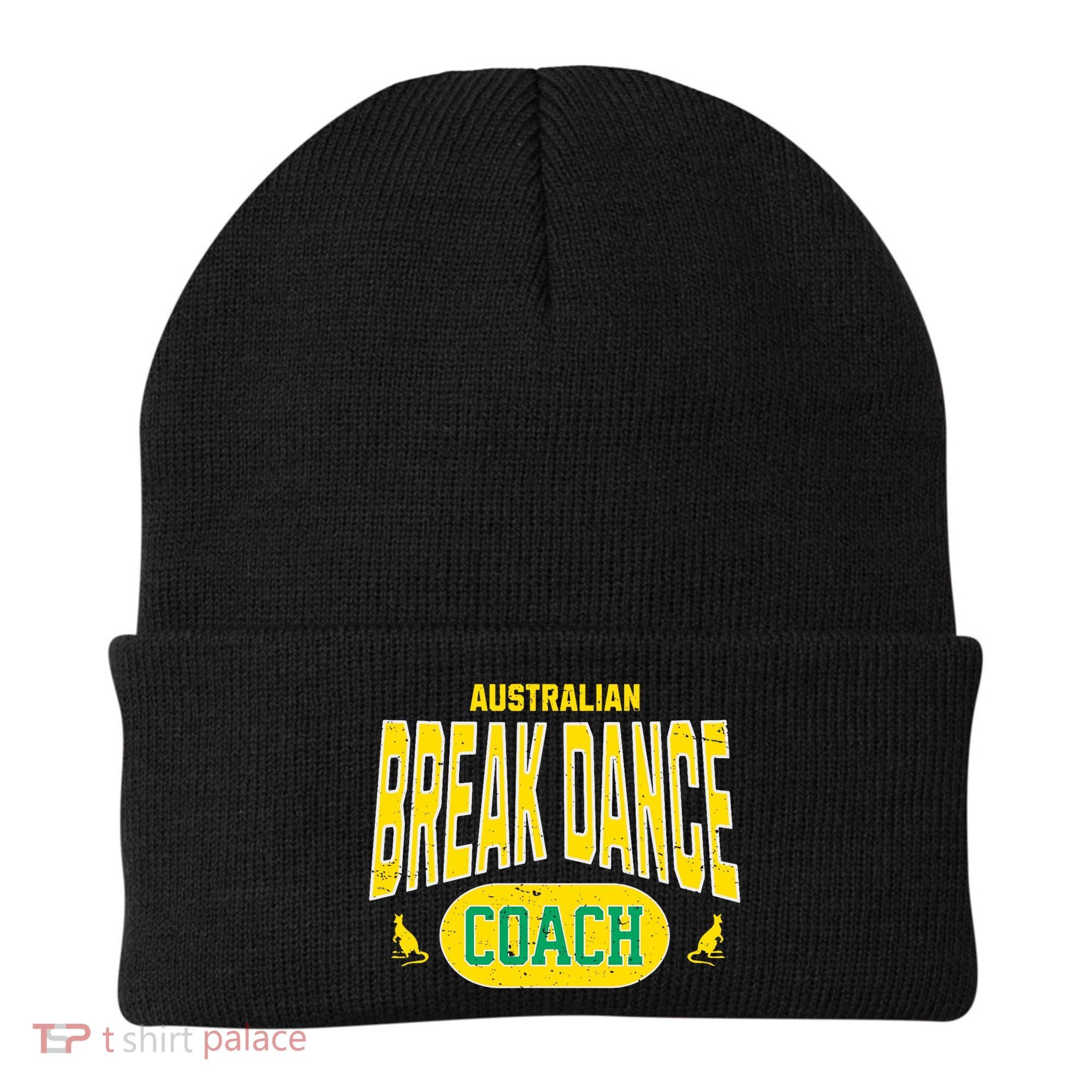 Australian Breakdance Coach Costume Outfit Halloween Party Beanie