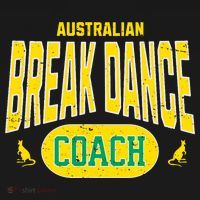 Australian Breakdance Coach Costume Outfit Halloween Party Mousepad thumb 1