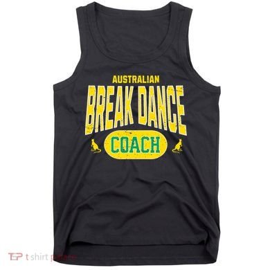 Australian Breakdance Coach Costume Outfit Halloween Party Tank Top