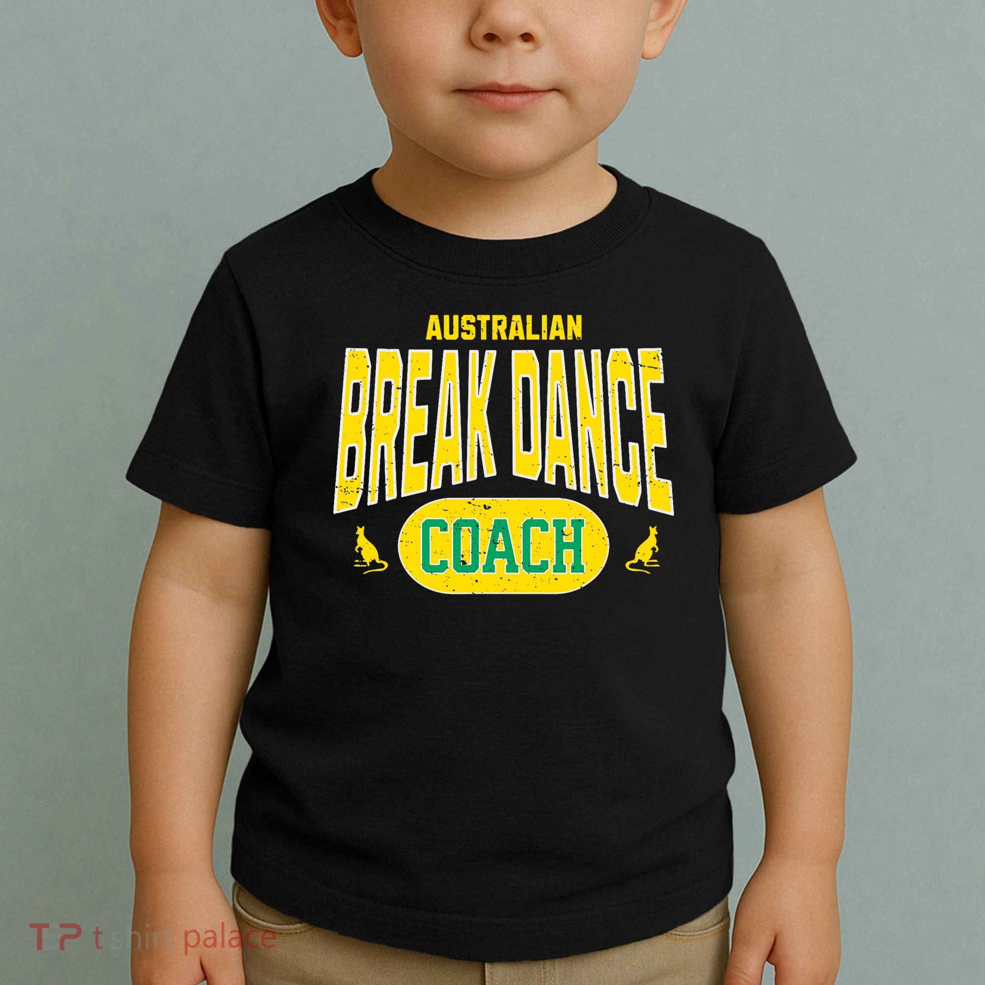 Australian Breakdance Coach Costume Outfit Halloween Party Toddler T-Shirt