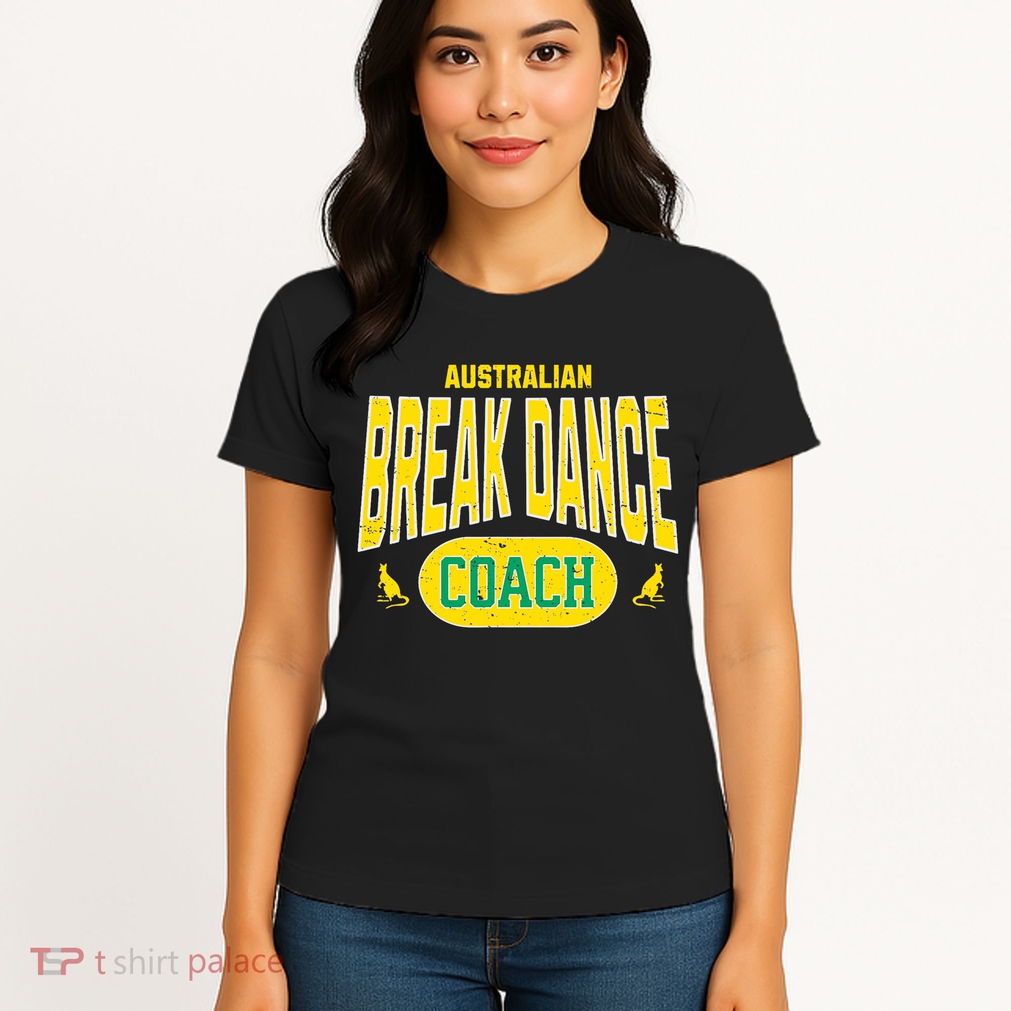Australian Breakdance Coach Costume Outfit Halloween Party Women's T-Shirt