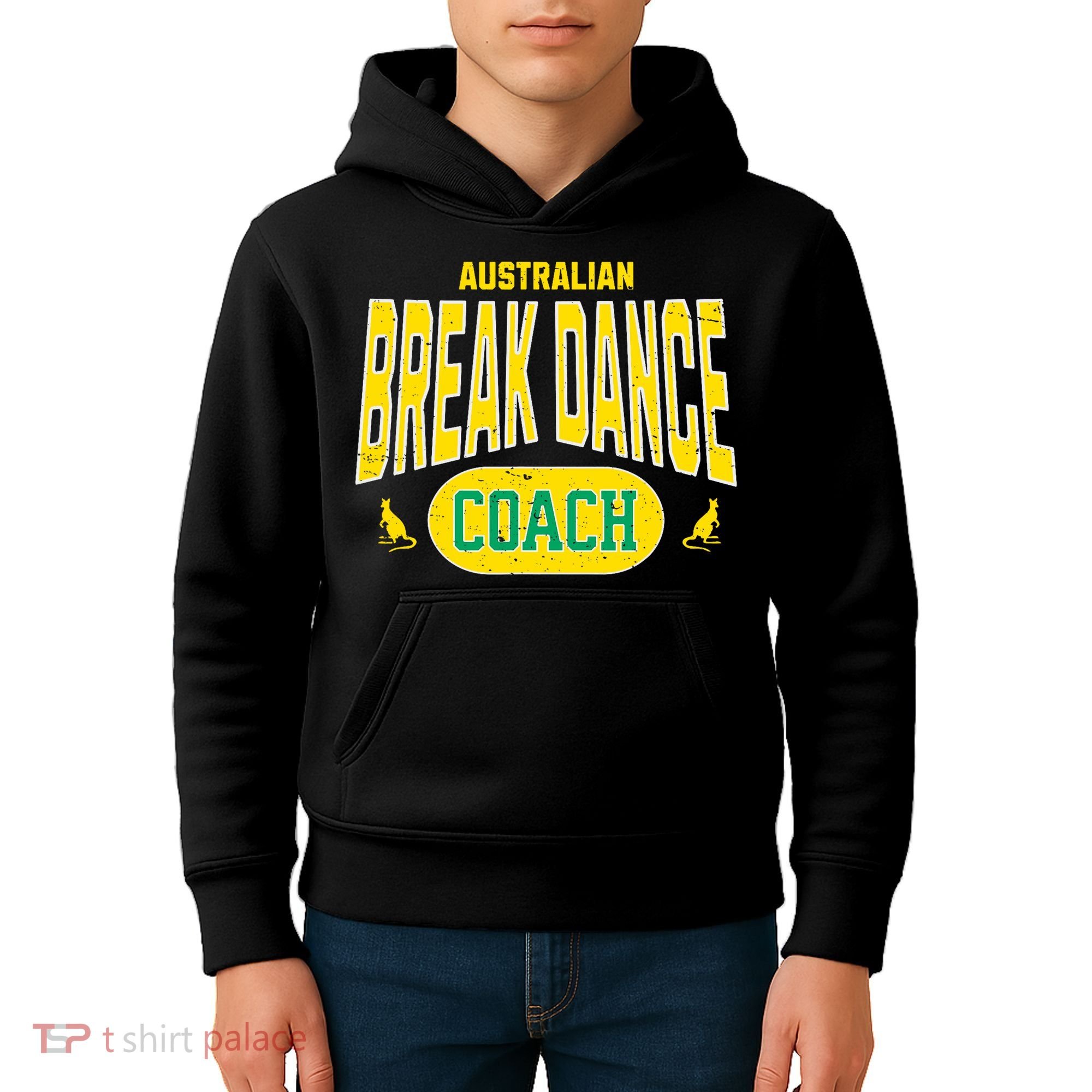 Australian Breakdance Coach Costume Outfit Halloween Party Kids Hoodie