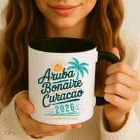 Aruba Bonaire Curacao 2026 The Caribbean Islands Coffee Mug thumb 3