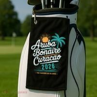 Aruba Bonaire Curacao 2026 The Caribbean Islands Golf Towel thumb 2