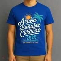 Aruba Bonaire Curacao 2026 The Caribbean Islands T-Shirt thumb 3