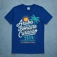 Aruba Bonaire Curacao 2026 The Caribbean Islands T-Shirt thumb 5