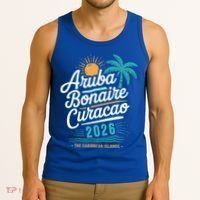 Aruba Bonaire Curacao 2026 The Caribbean Islands Tank Top thumb 3