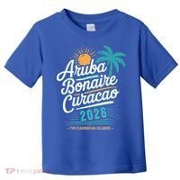 Aruba Bonaire Curacao 2026 The Caribbean Islands Toddler T-Shirt thumb 0
