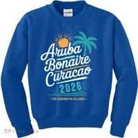 Aruba Bonaire Curacao 2026 The Caribbean Islands Kids Sweatshirt thumb 0