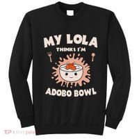 Adobo Bowl Chicken Lola Cuisine Philippine Flag Grandma Sweatshirt thumb 0