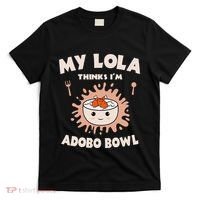 Adobo Bowl Chicken Lola Cuisine Philippine Flag Grandma T-Shirt thumb 0