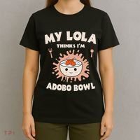 Adobo Bowl Chicken Lola Cuisine Philippine Flag Grandma T-Shirt thumb 4