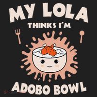 Adobo Bowl Chicken Lola Cuisine Philippine Flag Grandma Beanie thumb 2