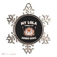 Adobo Bowl Chicken Lola Cuisine Philippine Flag Grandma Ornament thumb 0